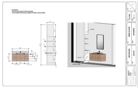 Plans de construction – Rénovation de salle de bain Plans de construction – Rénovation de salle de bain