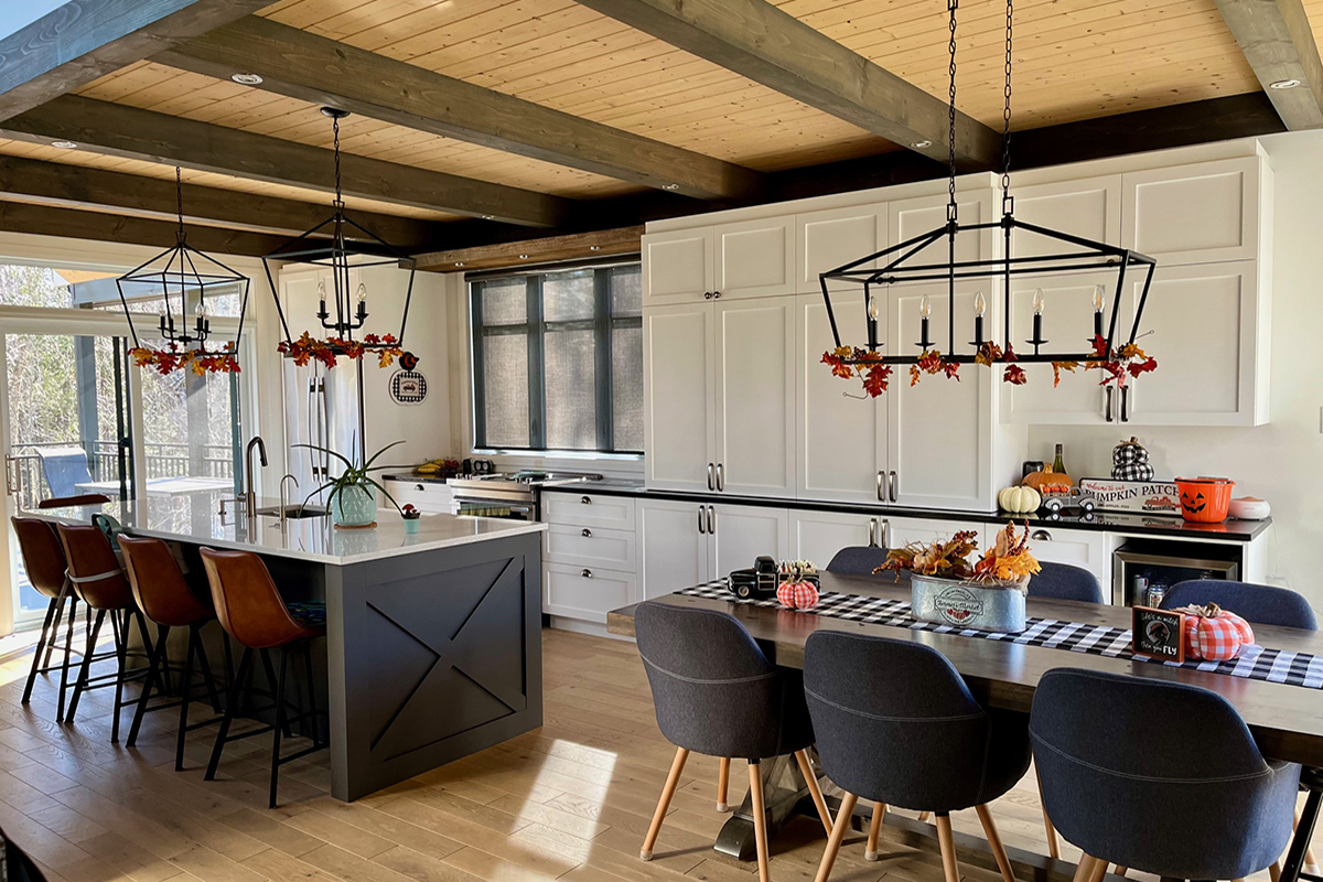 Réalisation gestion de projet maison neuve cuisine